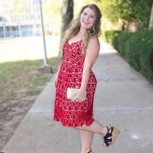 Lace plus size city chic dress!